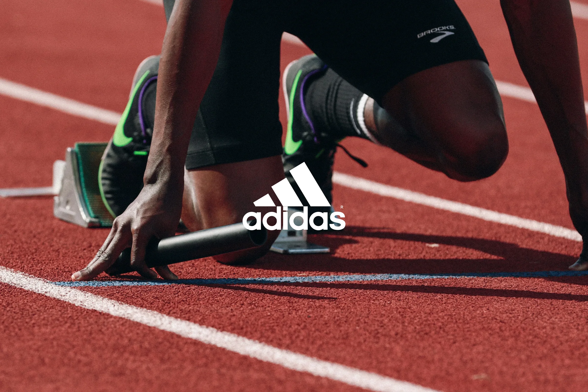 Adidas — dirección de arte de campaña ficticia de moda deportiva